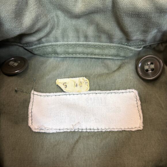 Vintage 50s M51 Korean Vietnam War Era Army Military Field Jacket Small - Picture 4 of 14